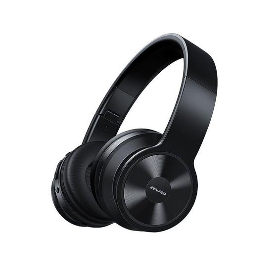 Imagem de Headset Auricular Cuffie Wireless Estereo Buetooth Awei A996BL