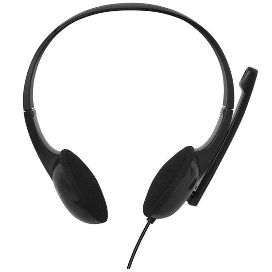 Imagem de Headset Basic P3 Preto e Cinza Multilaser PH367