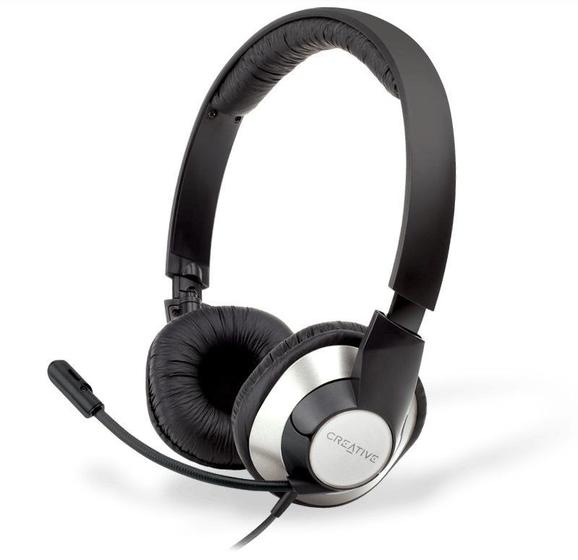 Fone de Ouvido Headset Gamer Labs He Preto Creative Hs720