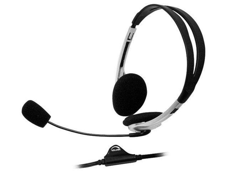 Imagem de Headset com Controle de Volume com cabo 1,80m P2 - Bright 0010