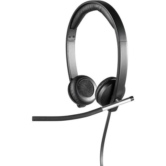 Fone de Ouvido Headset Estéreo Usb H650e Logitech 981-000518