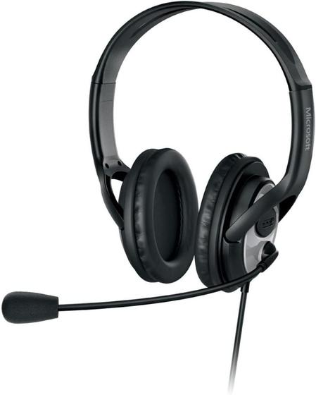 Imagem de Headset com microfone lifechat lx-3000 preto microsoft