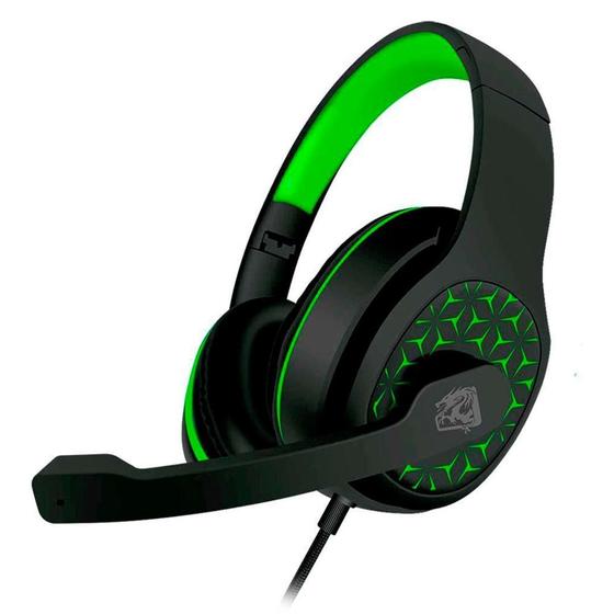 Imagem de Headset Emperor P2/P3 Dobrável Multiplataforma, Verde - Elg