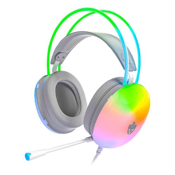 Imagem de Headset evolut eg309 lumini transparente com fio led rainbow