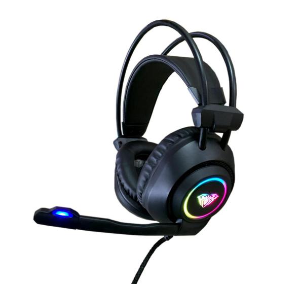 Imagem de Headset Fone com Microfone 7.1 USB e P3 S600 - AULA
