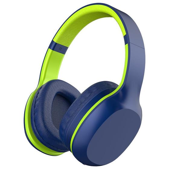 Headset Fone de Ouvido Bluetooth 5.0 Xtrax Groove com Microfone Embutido, Cabo P2 Azul / Verde Menor preço em Headset Fone de Ouvido Bluetooth 5.0 Xtrax Groove com Microfone Embutido, Cabo P2 Azul / Verde