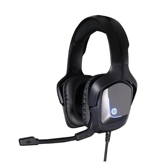 Headset Fone Gamer 7.1 HP H220GS Com Microfone e Led - Preto Menor preço em Headset Fone Gamer 7.1 HP H220GS Com Microfone e Led - Preto