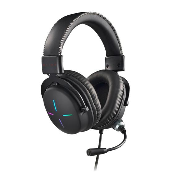 Headset Gamer Acer Nitro - com Microfone - RGB - Conector P3 - Preto - NHW200 Menor preço em Headset Gamer Acer Nitro - com Microfone - RGB - Conector P3 - Preto - NHW200