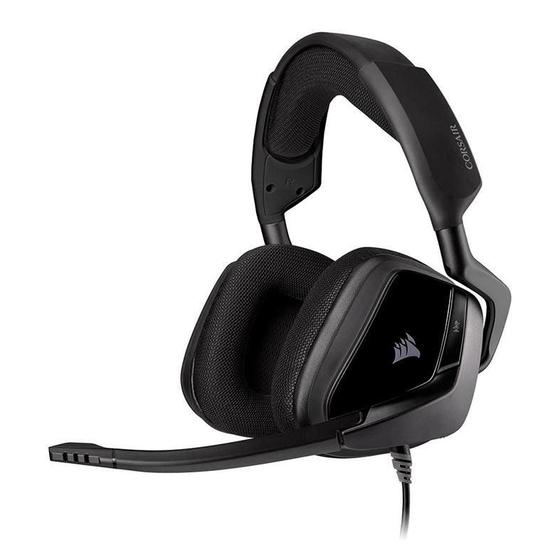 Imagem de Headset Gamer Corsair Void Elite Stereo, Multi Plataforma, Drivers 50mm, Carbono, CA-9011208-NA