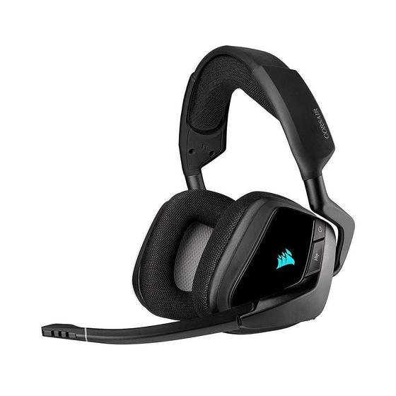 Headset Gamer Corsair Void RGB Elite Wireless Carbono sem fio PC e