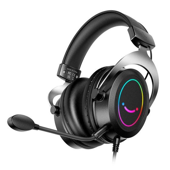 Imagem de Headset Gamer Fifine H3, RGB, USB, PS4, PS5, XBOX, Preto - H3