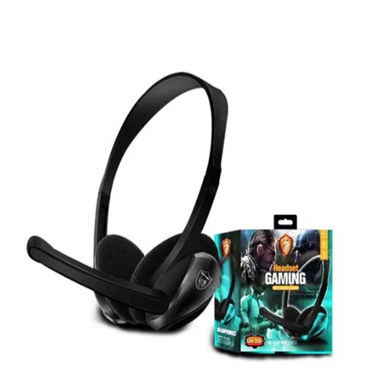 Imagem de Headset Gamer Fone Gm006 Microfone Cabo P2 Pc Jogos Celular