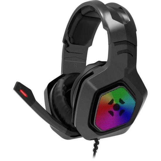 Imagem de Headset Gamer Fortrek Black Hawk P2 + USB RGB Preto