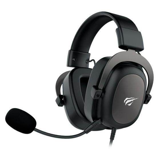 Headset Gamer Havit, Drivers 53mm, Microfone Plugável, 3.5mm, PC, PS4, XBOX ONE, Preto - HV-H2002D