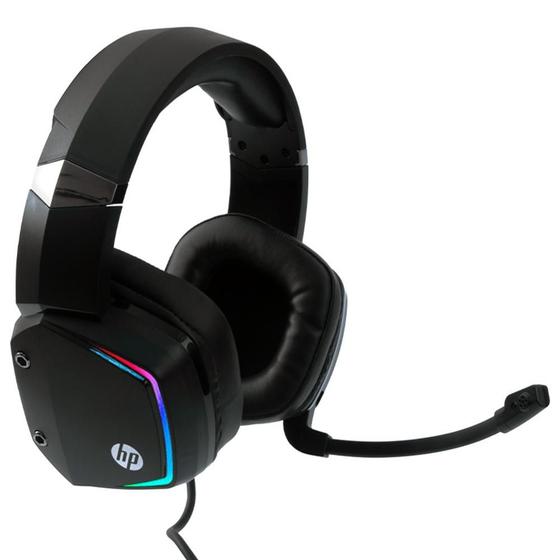 Headset Gamer HP H320GS V2, LED, 7.1 Surround, Microfone, USB, Drivers