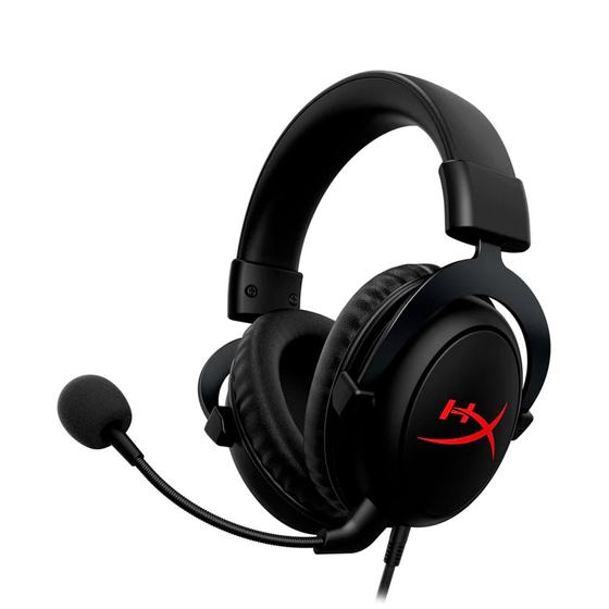 Imagem de Headset gamer hyperx cloud core dts com fio