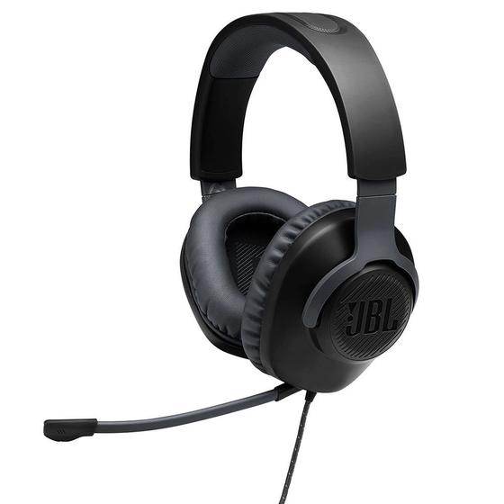Imagem de Headset Gamer JBL Quantum 100, Drivers 40mm, Preto - 28913174