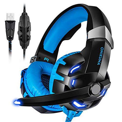 Imagem de Headset Gamer Led Fone Onikuma Usb 7.1 Profissional Pc K2