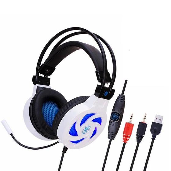 Imagem de Headset Gamer Para Pc 2 Plug Usb Sy855-2P