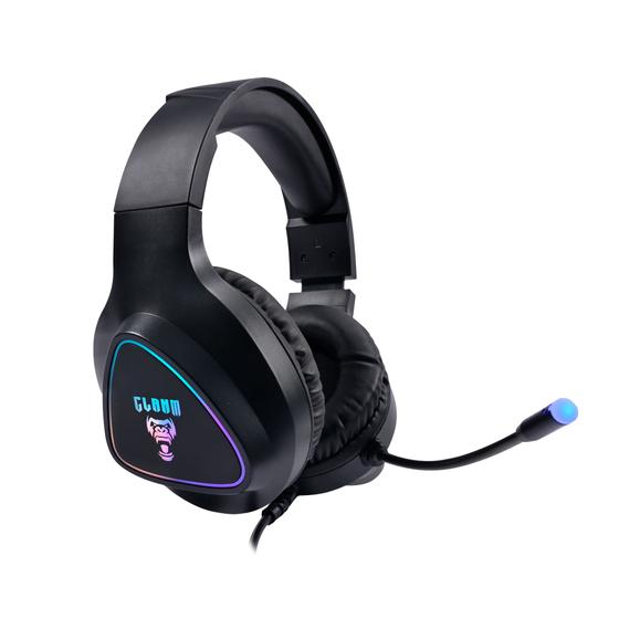 Imagem de Headset Gamer Preto Led Rainbow Mount CL-HM709 Clanm