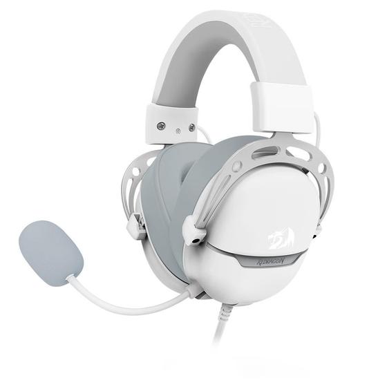 Imagem de Headset Gamer Redragon Aurora, 7.1, Driver 40mm, USB, Branco - H376WG