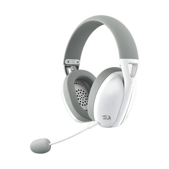 Headset Gamer Redragon IRE PRO, Branco - H848G Menor preço em Headset Gamer Redragon IRE PRO, Branco - H848G