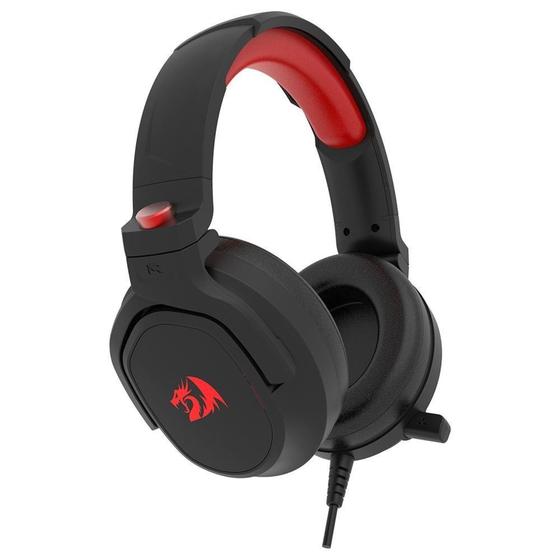 Imagem de Headset Gamer Redragon Nireus, RGB, Som Surround 7.1, Drivers 50mm, USB,  Preto - H399-RGB