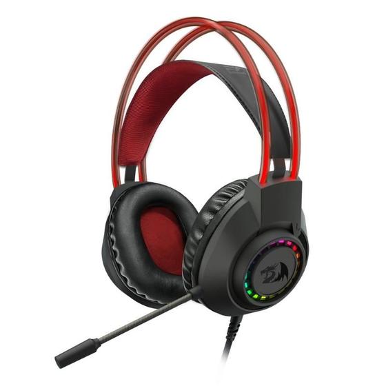 Imagem de Headset Gamer Redragon Scream RGB P2+USB 40mm  - Preto - H231RGB