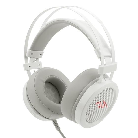 Imagem de Headset Gamer Redragon Scylla, P2, Drivers 40mm, Branco Lunar White - H901W