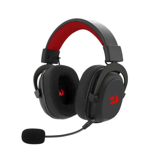 Imagem de Headset Gamer Redragon Zeus Pro Wireless 7.1 Driver 53mm Com Microfone Preto - H510-PRO