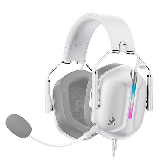 Fone de Ouvido G1 Special Edition Branco Rise Mode Rm-hs-g1se-w