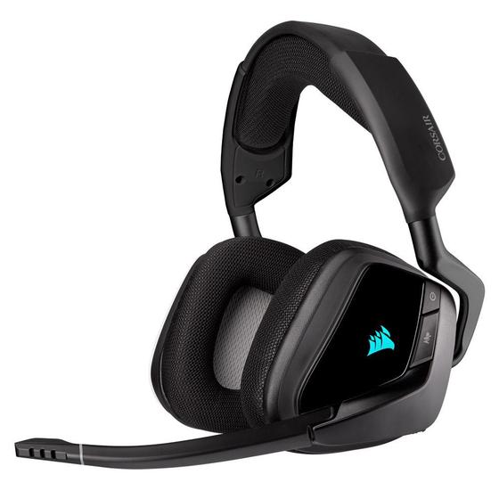 Headset Gamer Sem Fio Corsair Void Elite Wireless, RGB, Surround 7.1, Drivers 50mm, Carbono - CA-9011201-NA Menor preço em Headset Gamer Sem Fio Corsair Void Elite Wireless, RGB, Surround 7.1, Drivers 50mm, Carbono - CA-9011201-NA