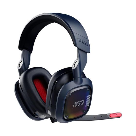 Imagem de Headset Gamer Sem Fio Logitech G Astro A30, Drivers 40mm, Bluetooth, XB e PC, Azul Escuro - 939-002000