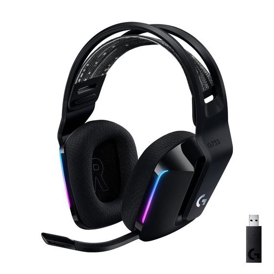 Headset Gamer Sem Fio Logitech G733 7.1 Dolby Surround RGB LIGHTSYNC, Blue VOICE para PC e PlayStation, Preto - 981-000863 Menor preço em Headset Gamer Sem Fio Logitech G733 7.1 Dolby Surround RGB LIGHTSYNC, Blue VOICE para PC e PlayStation, Preto - 981-000863