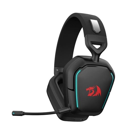 Imagem de Headset Gamer Sem Fio Redragon Mira H868 Rgb Bluetooth Preto