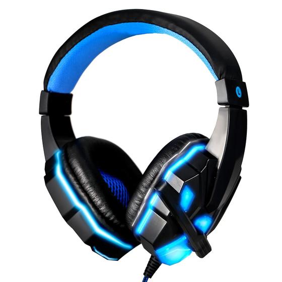Imagem de Headset Gamer Sy830mv com Fio - Microfone, Iluminação LED e Baixa Latência