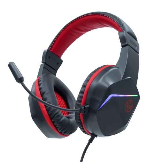 Imagem de Headset Gamer TGT Diver, Rainbow, Drivers 40mm, Preto, TGT-DVR-RGB01