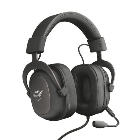 Imagem de Headset Gamer Trust GXT 414 Zamak Premium Multiplataforma Preto