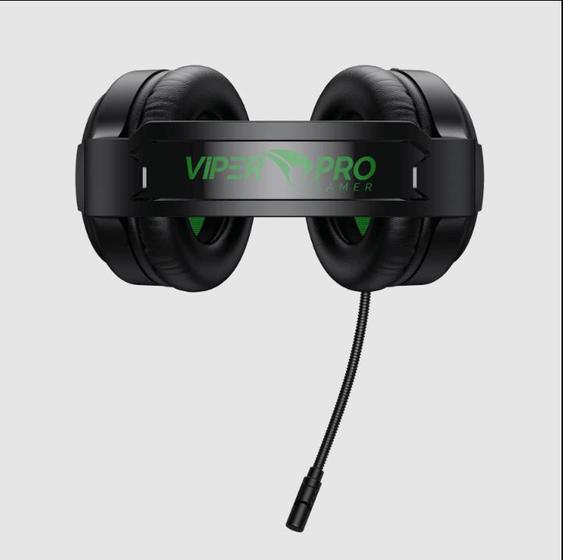 Imagem de Headset Gamer Viper PRO RGB Mamba Vivensis - 403  PRETO/VERDE