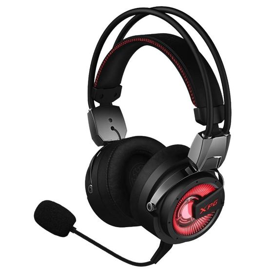 Imagem de Headset gamer xpg precog 7.1 com driver duplo para pc, mac, notebook, playstation, xbox e nintendo switch