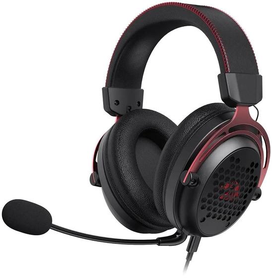 Imagem de Headset Gaming com Fio Redragon Diomedes H386 7.1 Surround Black