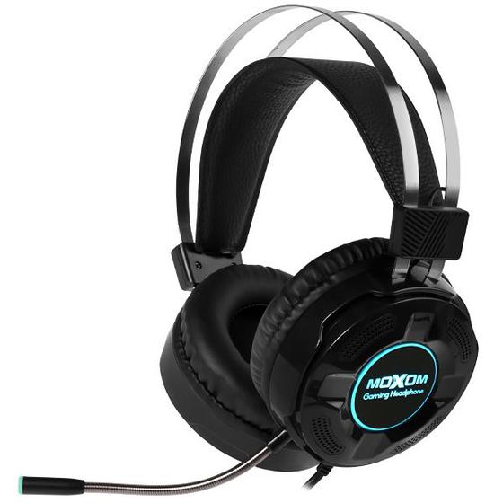 Imagem de Headset Gaming Moxom MX-EP35 GM com USB/3.5 MM para PC - Preto