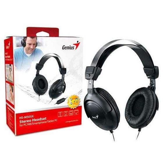 Fone de Ouvido Headset Bass Vibration Hs-m505x Genius 31710058101