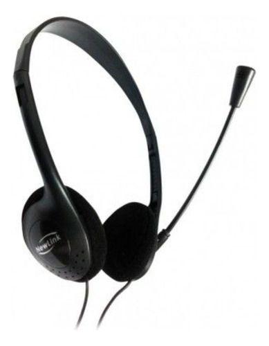 Imagem de Headset High Tone Headphone Com Microfone Hs302 Newlink P2