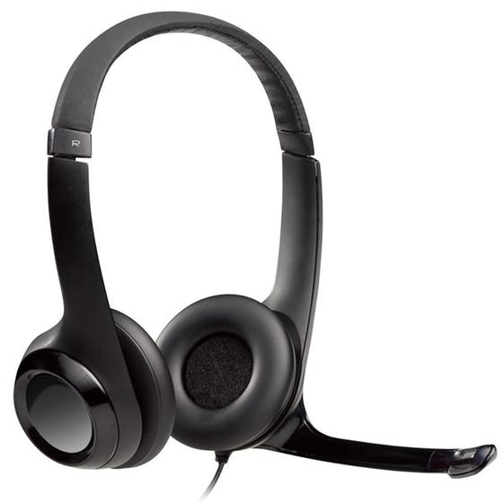 Imagem de Headset Logitech H390 - Microfone Giratório - Usb 981000014