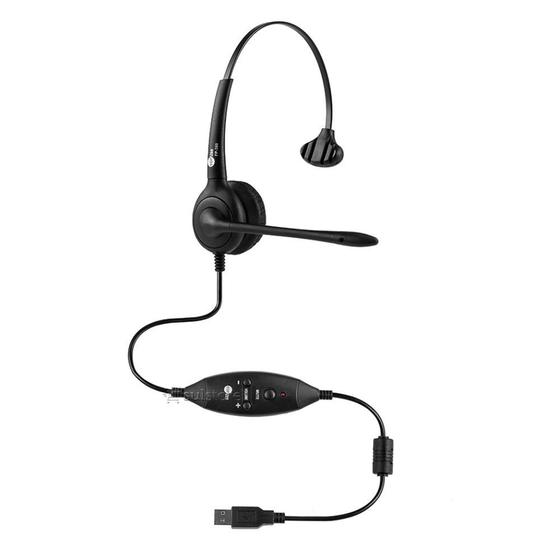Headset Mono Auricular Top Use FP 350 USB Premium com Microfone Flexível Menor preço em Headset Mono Auricular Top Use FP 350 USB Premium com Microfone Flexível