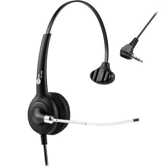 Fone de Ouvido Headset Monoauricular Rj9 Top Use Fp360