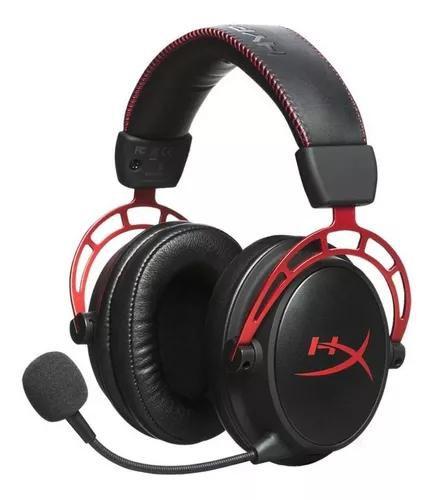 Headset over-ear gamer HyperX Cloud Alpha HX-HSCA black e red Menor preço em Headset over-ear gamer HyperX Cloud Alpha HX-HSCA black e red