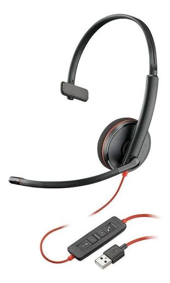 Headset Plantronics C3210 Blackwire Usb Menor preço em Headset Plantronics C3210 Blackwire Usb