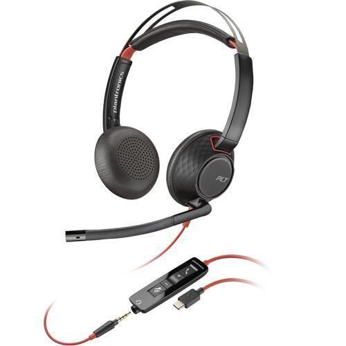 Imagem de Headset Plantronics C5220 Usb/C E Usb/A P2 3,5Mm- 8X231Aa